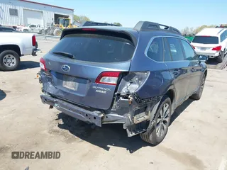 2015 Subaru Outback Limited with VIN 4S4BSANC4F3356370, listed as a IAAI auction lot 41901387 with 115,683 mi miles and . Bid and sale history available at DreamBid. Image 4.