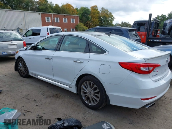 2015 Hyundai Sonata 2.4L Sport with VIN 5NPE34AFXFH085500, listed as a IAAI auction lot 40478188 with 147,320 mi miles. Bid and sale history available at carsss.com. Image 14.