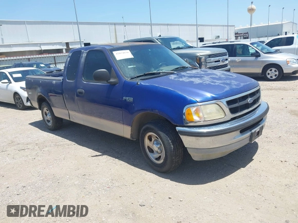 1998 Ford F-150 with VIN 1FTZX1725WKB57987, listed as a IAAI auction lot 42854030 with 210,471 mi miles and . Bid and sale history available at DreamBid. Image 1.