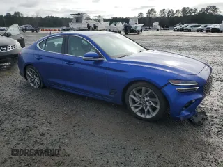 2022 Genesis G70 2.0T with VIN KMTG34TA9NU095855, listed as a Copart auction lot 86511574 with 65,619 mi miles and Salvage Title. Bid and sale history available at DreamBid. Image 4.