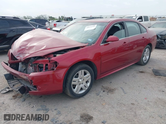 2013 Chevrolet Impala LT with VIN 2G1WG5E39D1113888, listed as a IAAI auction lot 42071345 with 107,979 mi miles and . Bid and sale history available at DreamBid. Image 2.