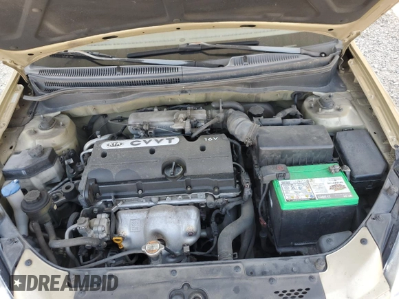2009 Kia Rio LX with VIN KNADE223996521831, listed as a Copart auction lot 69126284 with 183,796 mi miles and Salvage Title. Bid and sale history available at DreamBid. Image 12.
