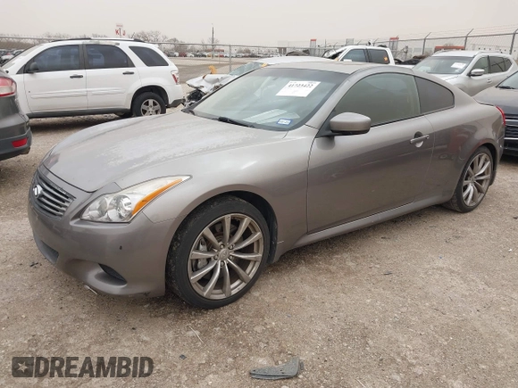2008 Infiniti G37 Coupe Journey with VIN JNKCV64E88M117710, listed as a IAAI auction lot 41723422 with 199,388 mi miles. Bid and sale history available at carsss.com. Image 2.