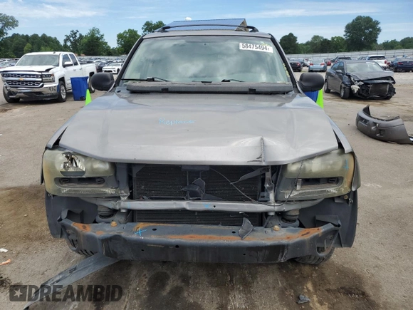 2006 Chevrolet TrailBlazer LS with VIN 1GNDS13S762115987, listed as a Copart auction lot 58475494 with 199,475 mi miles and Salvage Title. Bid and sale history available at DreamBid. Image 5.