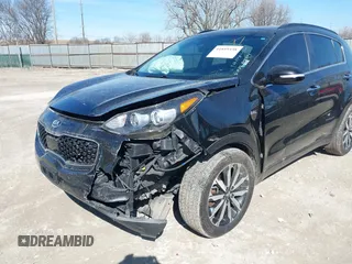 2018 Kia Sportage EX with VIN KNDPNCAC9J7324292, listed as a IAAI auction lot 41859338 with 124,519 mi miles and . Bid and sale history available at carsss.com. Image 6.