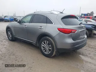 2010 Infiniti FX35 with VIN JN8AS1MW6AM856999, listed as a IAAI auction lot 41051039 with 166,714 mi miles. Bid and sale history available at carsss.com. Image 3.