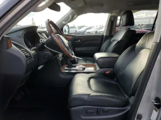2018 Infiniti QX80 with VIN JN8AZ2NF1J9660116, listed as a Copart auction lot 81897413 with 99,372 mi miles. Bid and sale history available at carsss.com. Image 7.