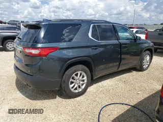 2020 Chevrolet Traverse LT Cloth with VIN 1GNEVGKW5LJ140861, listed as a Copart auction lot 74048774 with Not Provided miles and Non Repairable. Bid and sale history available at carsss.com. Image 3.