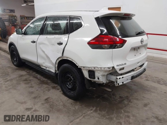 2017 Nissan Rogue S with VIN KNMAT2MT4HP559887, listed as a IAAI auction lot 41721946 with 97,692 mi miles. Bid and sale history available at carsss.com. Image 3.