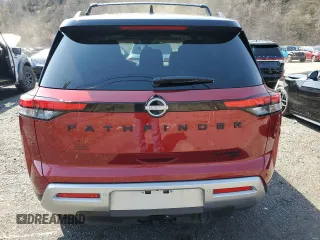 2024 Nissan Pathfinder Platinum with VIN 5N1DR3DK5RC291848, listed as a Copart auction lot 53316815 with 10,118 mi miles and Salvage title. Bid and sale history available at DreamBid. Image 6.