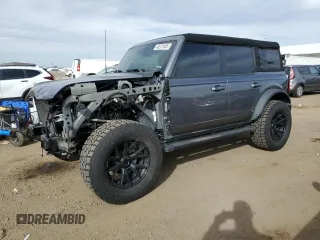 2024 Ford Bronco Outer Banks with VIN 1FMEE8BPXRLA42019, listed as a Copart auction lot 48231505 with 11,333 mi miles and Salvage Title. Bid and sale history available at carsss.com. Image 1.