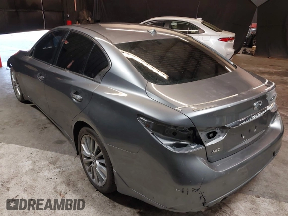2018 Infiniti Q50 3.0t LUXE with VIN JN1EV7AR8JM610044, listed as a IAAI auction lot 41733252 with 116,320 mi miles. Bid and sale history available at carsss.com. Image 3.