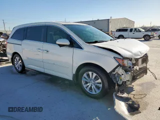 2016 Honda Odyssey EX-L with VIN 5FNRL5H64GB009932, listed as a Copart auction lot 50264285 with 76,436 mi miles and Clean Title. Bid and sale history available at DreamBid. Image 4.