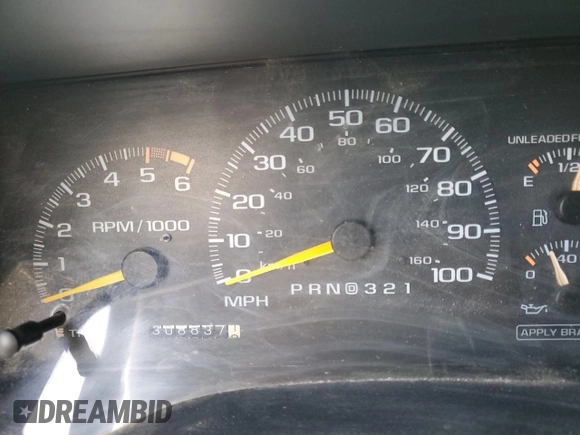 1996 GMC Yukon with VIN 1GKEK13R6TJ747606, listed as a Copart auction lot 80763434 with 308,837 mi miles and Salvage Title. Bid and sale history available at DreamBid. Image 9.