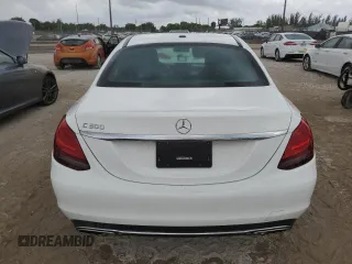2021 Mercedes-Benz C 300 with VIN W1KWF8DB3MR651133, listed as a Copart auction lot 55439485 with 89,802 mi miles and Clean title. Bid and sale history available at DreamBid. Image 6.
