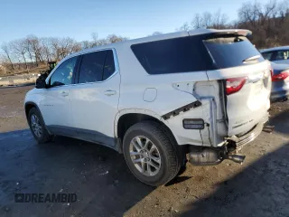 2019 Chevrolet Traverse LS with VIN 1GNEVFKW8KJ205436, listed as a Copart auction lot 85136744 with 108,706 mi miles and Non Repairable. Bid and sale history available at carsss.com. Image 2.
