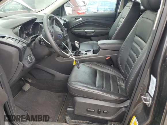 2019 Ford Escape Titanium with VIN 1FMCU0J93KUA81968, listed as a Copart auction lot 56232665 with 26,631 mi miles and Salvage title. Bid and sale history available at DreamBid. Image 7.