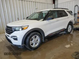 2021 Ford Explorer XLT with VIN 1FMSK8DH2MGC29919, listed as a Copart auction lot 48672015 with 38,551 mi miles and Salvage Title. Bid and sale history available at carsss.com. Image 1.