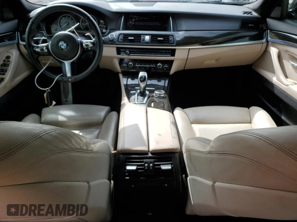 2015 BMW 5 Series 535i xDrive with VIN WBA5B3C50FD545610, listed as a Copart auction lot 50933225 with 167,951 mi miles and Salvage Title. Bid and sale history available at carsss.com. Image 8.