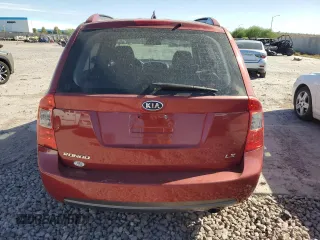 2007 Kia Rondo LX with VIN KNAFG525377063667, listed as a Copart auction lot 72430004 with 128,789 mi miles and Salvage Title. Bid and sale history available at carsss.com. Image 6.
