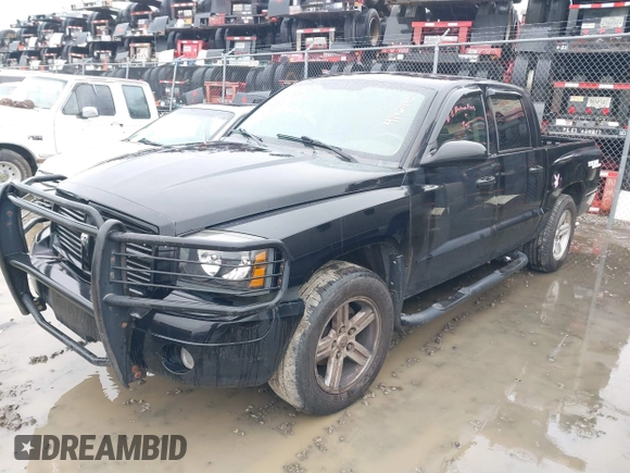2007 Dodge Dakota SLT z VIN 1D7HW48P87S271192, wystawiony jako IAAI lot #41421142 z przebiegiem 198 588 mil mil oraz . Historia ofert i sprzedaży dostępna na DreamBid. Obrazek 2.