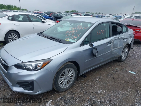 2017 Subaru Impreza Premium z VIN 4S3GKAD6XH3614545, wystawiony jako IAAI lot #42275237 z przebiegiem 44 234 mil mil oraz . Historia ofert i sprzedaży dostępna na DreamBid. Obrazek 2.