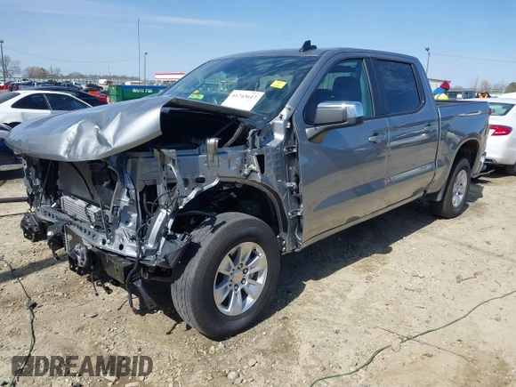 2024 Chevrolet Silverado 1500 LT with VIN 1GCPACEK1RZ279264, listed as a IAAI auction lot 41743617 with 17,913 mi miles and . Bid and sale history available at DreamBid. Image 2.
