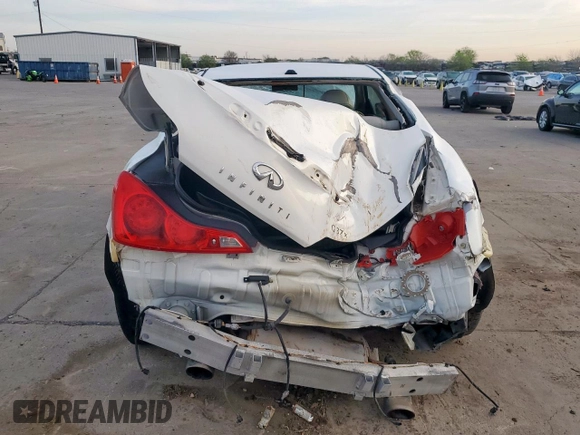 2011 Infiniti G37 Coupe x with VIN JN1CV6EL8BM261833, listed as a Copart auction lot 50382715 with 159,872 mi miles and Non Repairable. Bid and sale history available at carsss.com. Image 6.