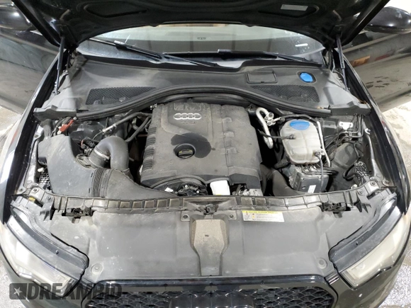 2014 Audi A6 Premium Plus with VIN WAUGFAFC5EN030039, listed as a Copart auction lot 53265225 with 106,784 mi miles and Salvage title. Bid and sale history available at DreamBid. Image 11.