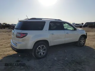 2015 GMC Acadia SLT z VIN 1GKKRSKD1FJ136798, wystawiony jako Copart lot #52318975 z przebiegiem Nie podano mil oraz Szkoda całkowita • Salvage title. Historia ofert i sprzedaży dostępna na DreamBid. Obrazek 3.