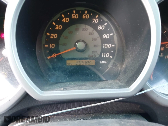 2004 Toyota 4Runner SR5 with VIN JTEBU14R748026917, listed as a IAAI auction lot 41938821 with 205,891 mi miles and . Bid and sale history available at DreamBid. Image 15.