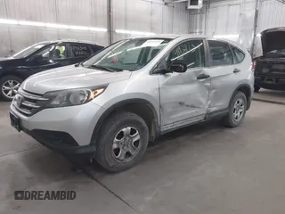 2014 Honda CR-V LX with VIN 2HKRM4H38EH723171, listed as a IAAI auction lot 41931115 with 132,417 mi miles and . Bid and sale history available at carsss.com. Image 2.
