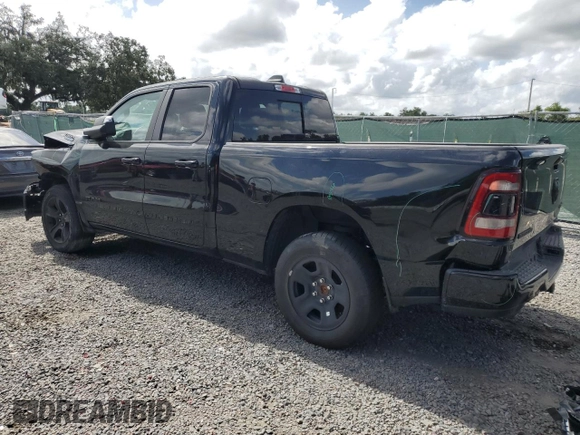 2023 Ram 1500 Big Horn with VIN 1C6SRFBT6PN514870, listed as a Copart auction lot 66008964 with 22,253 mi miles and Salvage Title. Bid and sale history available at carsss.com. Image 2.