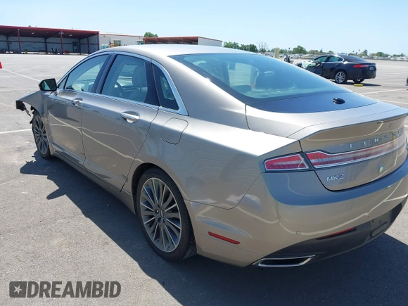 2016 Lincoln MKZ Hybrid with VIN 3LN6L2LU8GR613310, listed as a IAAI auction lot 41986892 with 114,087 mi miles. Bid and sale history available at carsss.com. Image 3.