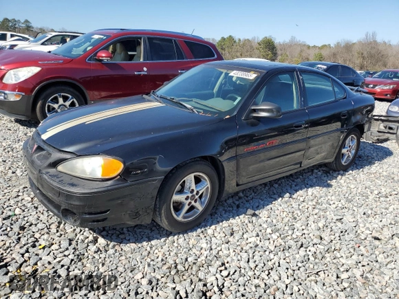 2001 Pontiac Grand Am GT with VIN 1G2NW52E71C201750, listed as a Copart auction lot 43238965 with 179,284 mi miles and Salvage Title. Bid and sale history available at carsss.com. Image 1.
