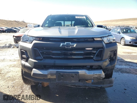 2023 Chevrolet Colorado 4WD Trail Boss with VIN 1GCPTEEK4P1242548, listed as a Copart auction lot 47107975 with 16,757 mi miles and Salvage Title. Bid and sale history available at carsss.com. Image 5.