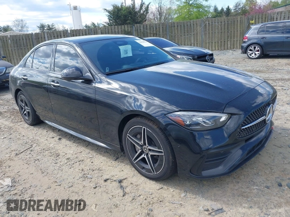 2023 Mercedes-Benz C 300 with VIN W1KAF4HB1PR122331, listed as a IAAI auction lot 42028929 with 51,011 mi miles and . Bid and sale history available at DreamBid. Image 1.