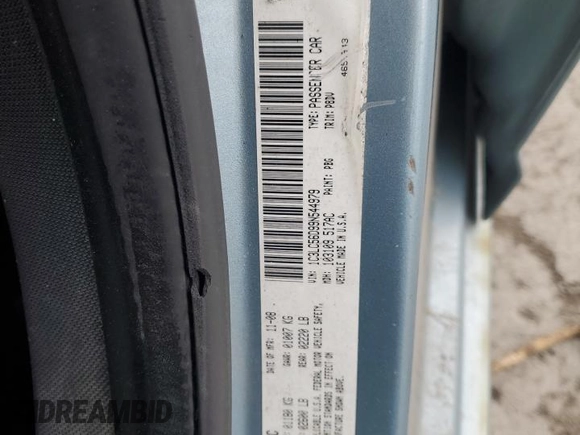 2009 Chrysler Sebring Touring *Ltd Avail* with VIN 1C3LC56D99N544979, listed as a Copart auction lot 54410575 with 130,455 mi miles and Salvage Title. Bid and sale history available at carsss.com. Image 13.