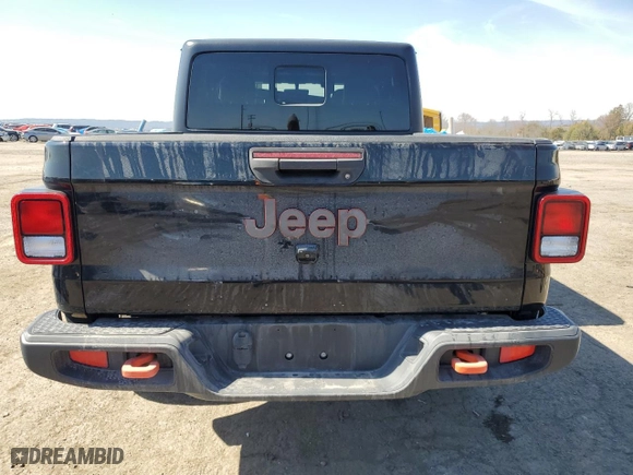 2022 Jeep Gladiator Mojave with VIN 1C6JJTEG1NL142704, listed as a Copart auction lot 47958905 with 48,326 mi miles and Salvage Title. Bid and sale history available at carsss.com. Image 6.