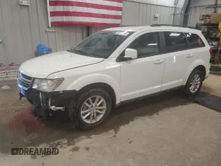 2014 Dodge Journey SXT z VIN 3C4PDDBG9ET178763, wystawiony jako Copart lot #52119105 z przebiegiem 57 026 mil mil oraz Czysty tytuł • Clean title. Historia ofert i sprzedaży dostępna na DreamBid. Obrazek 1.