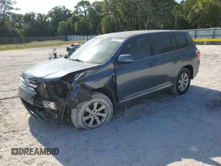 2013 Toyota Highlander with VIN 5TDZA3EH5DS039934, listed as a Copart auction lot 54132775 with 62,541 mi miles and Non Repairable. Bid and sale history available at DreamBid. Image 1.