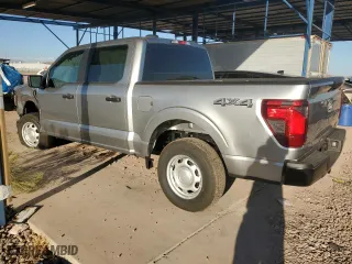 2024 Ford F-150 XL with VIN 1FTFW1L51RKD07071, listed as a Copart auction lot 76510574 with 965 mi miles and Salvage Title. Bid and sale history available at carsss.com. Image 2.