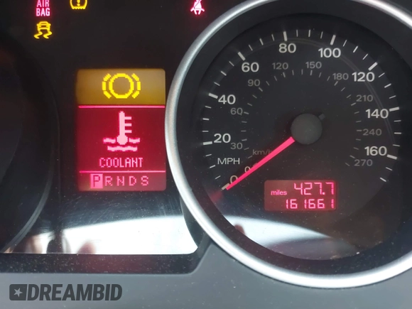 2009 Audi A4 2.0T with VIN WAUDF48H29K003630, listed as a IAAI auction lot 41439181 with 161,661 mi miles. Bid and sale history available at carsss.com. Image 7.