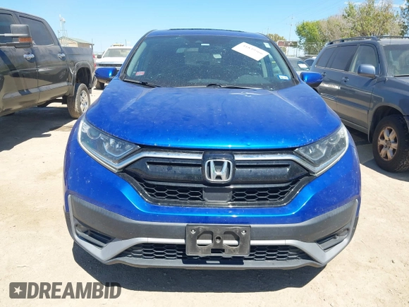 2021 Honda CR-V EX with VIN 7FARW1H58ME002201, listed as a IAAI auction lot 41839566 with 29,187 mi miles. Bid and sale history available at carsss.com. Image 12.