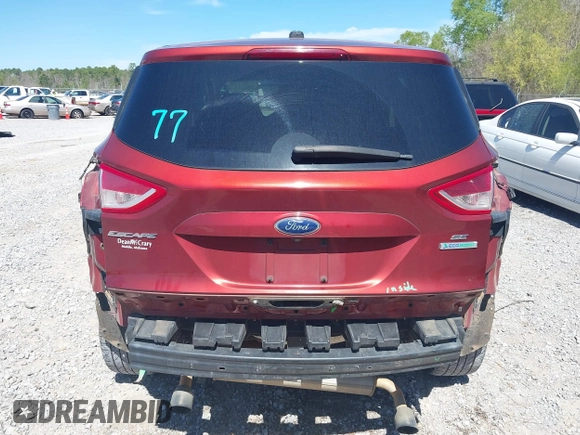 2014 Ford Escape SE with VIN 1FMCU0G91EUA06505, listed as a IAAI auction lot 41812258 with 285,292 mi miles. Bid and sale history available at carsss.com. Image 6.
