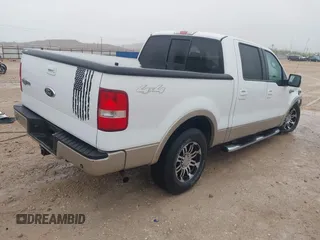 2007 Ford F-150 XLT with VIN 1FTPW14V57KC83518, listed as a IAAI auction lot 41962024 with 250,816 mi miles. Bid and sale history available at carsss.com. Image 4.