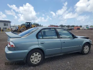 2000 Honda Civic VP z VIN 2HGEJ661XYH589010, wystawiony jako Copart lot #54393055 z przebiegiem 163 724 mil mil oraz Szkoda całkowita • Salvage title. Historia ofert i sprzedaży dostępna na DreamBid. Obrazek 3.
