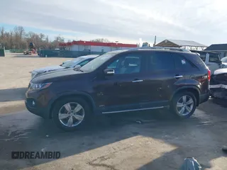 2012 Kia Sorento EX with VIN 5XYKUDA25CG239594, listed as a IAAI auction lot 41754946 with 135,005 mi miles. Bid and sale history available at carsss.com. Image 14.