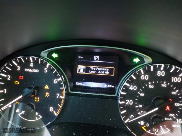2017 Nissan Altima 2.5 SV with VIN 1N4AL3AP6HC162319, listed as a IAAI auction lot 41192111 with 22,003 mi miles. Bid and sale history available at carsss.com. Image 7.