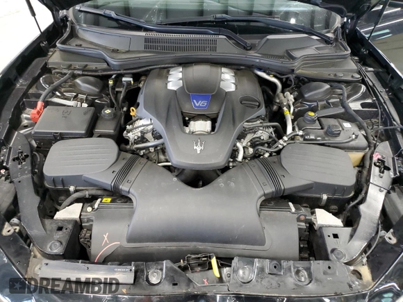 2015 Maserati Ghibli S Q4 with VIN ZAM57RTA3F1150242, listed as a Copart auction lot 61202585 with 21,271 mi miles and Salvage title. Bid and sale history available at DreamBid. Image 11.